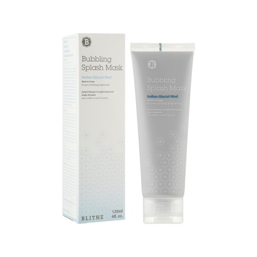 Маска для обличчя Blithe Bubbling Splash Mask Indian Glacial Mud 120 мл (8809501660353)