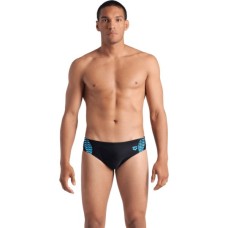 Плавки Arena Openings Swim Briefs 008065-580 чорний, синій 90 (3468337418849)