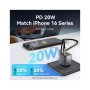 Зарядний пристрій Vention USB-C PD20W GaN gray (FEVH0-EU)
