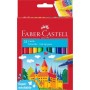 Фломастери Faber-Castell Замок Felt tip pen Castle у картонній коробці 24 кольора (31632)
