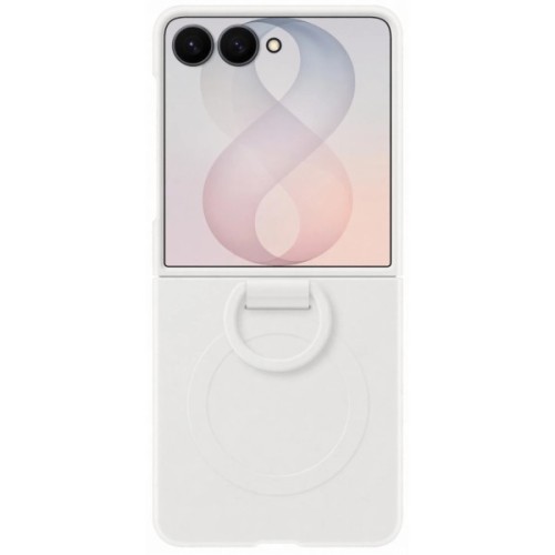 Чохол до мобільного телефона Samsung Silicone Ring Magnet Flip 8 White (EF-EF776CWEGUA)