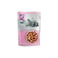 Вологий корм для кішок Mis Kiss для кошенят курка у підливці 80 г (4820111141425)