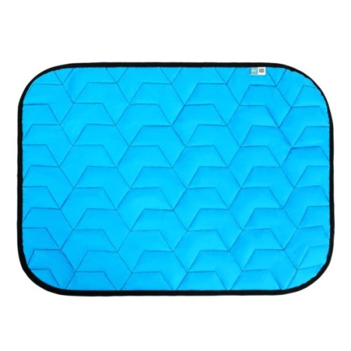 Килимок для тварин Airy Vest S 55х40 см блакитно-чорний (0078)