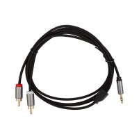 Кабель мультимедійний 3.5mm M to 2xRCA M 1.8m Cabletime (CA914005)