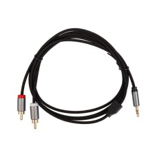 Кабель мультимедійний 3.5mm M to 2xRCA M 1.8m Cabletime (CA914005)