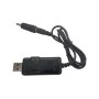 Кабель живлення USB to DC 3.5x1.35mm + 5.5x2.1mm 9V-12V Dynamode (KWS-912V)