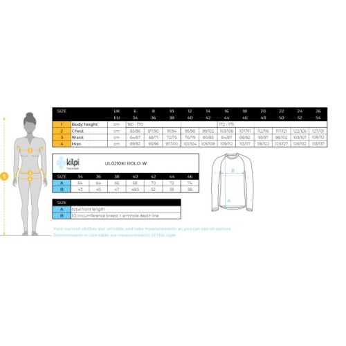 Кофта Kilpi Rolo-W Wmn UL0210 dark blue - 36 - темно-синя (024.0934)