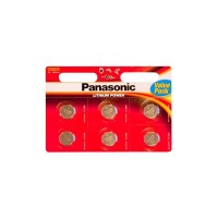 Батарейка Panasonic CR 2025 * 6 LITHIUM (CR-2025EL/6B)