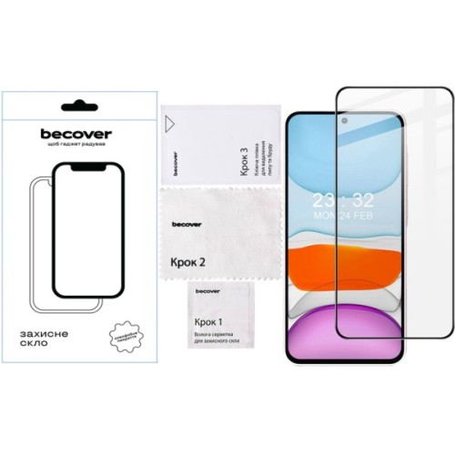 Скло захисне BeCover Samsung Galaxy A57 SM-A576 Black (714918)