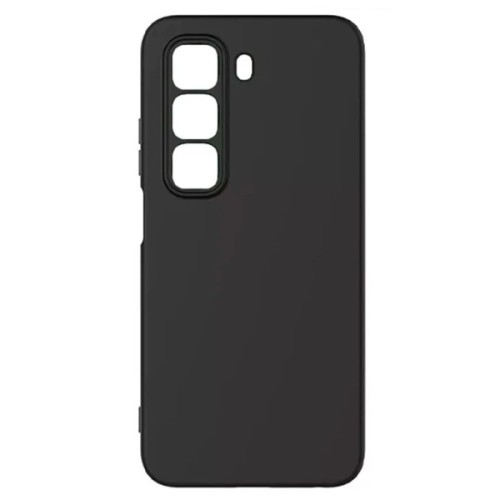 Чохол до мобільного телефона BeCover Silicone Infinix Hot 60 Pro 4G (X6885) Black (714558)