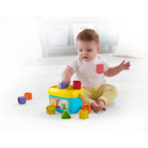 Розвиваюча іграшка Fisher-Price Відерце з кубиками Яскраве (FFC84)