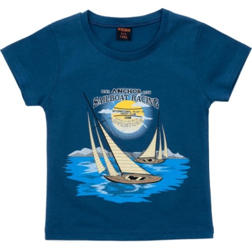 Піжама дитяча Vitmo трикотажна (23094-98B-blue)