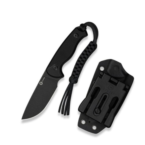 Ніж Civivi Timberbark, Darkwash, чорний G10 (C23094-1)