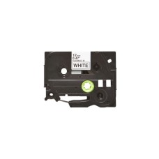 Стрічка для принтера етикеток UKRMARK сумісна з TZEFX231. гнучка, 12мм х 8м. black on white (TZeFX231) (900407)