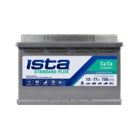 Акумулятор автомобільний ISTA Standard Plus 77 Аh 720А R+ (L3)