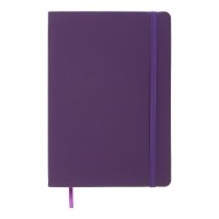 Книга записна Buromax TOUCH ME А5 96 аркушів лінія, фіолетовий (BM.295202-07)