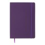 Книга записна Buromax TOUCH ME А5 96 аркушів лінія, фіолетовий (BM.295202-07)