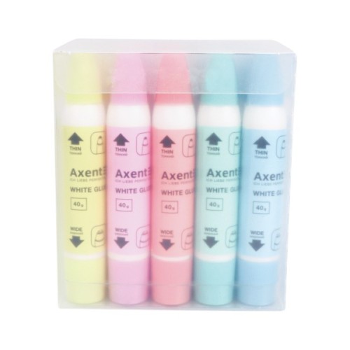 Клей Axent ПВА, 2 аплікатори: тонкий і широкий, 40 г (7202-A)