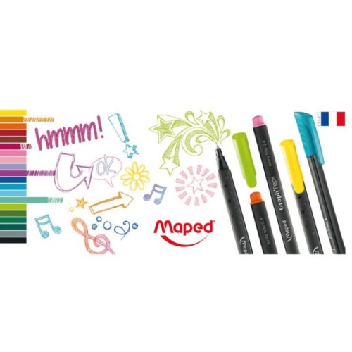 Лайнер Maped Graph Peps 0.4 мм 10 кольорів (MP.749150)