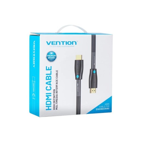 Кабель мультимедійний HDMI M to HDMI M 10.0m V2.0 4K60Hz black Vention (AAMBL)