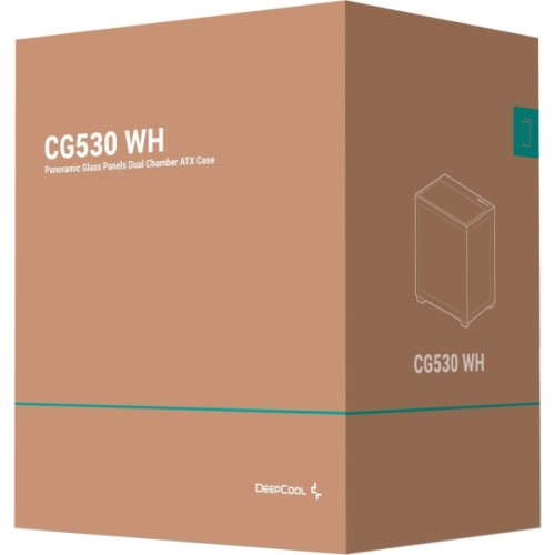 Корпус для ПК Deepcool CG530 White (R-CG530-WHNDA0-G-1)