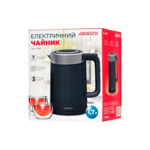 Електрочайник Ardesto EKL-F18B