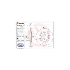 Гальмівний диск Brembo 09.R104.11