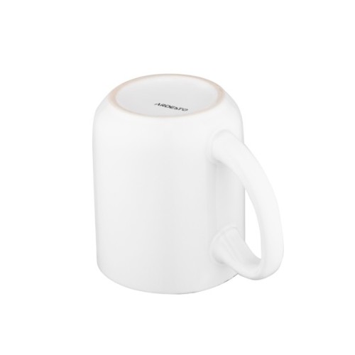 Чашка Ardesto Cat, 380мл, кераміка, біло-сірий (AR3055)