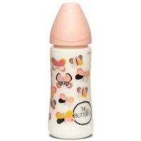 Пляшечка для годування Suavinex Крилаті історії 360 мл помаранчева (304827)