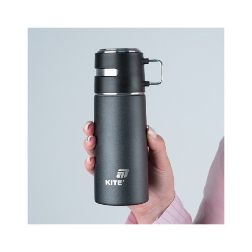 Термос Kite 350 мл чорний (K25-1223-1)