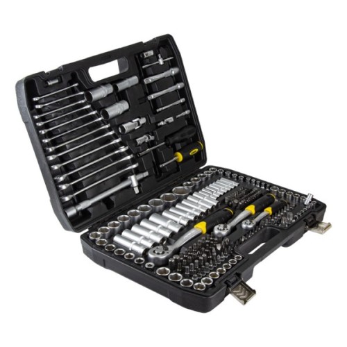 Набір інструментів Sigma насадок торцевих та біт 1/4", 3/8", 1/2" 216шт CrV (6003841)