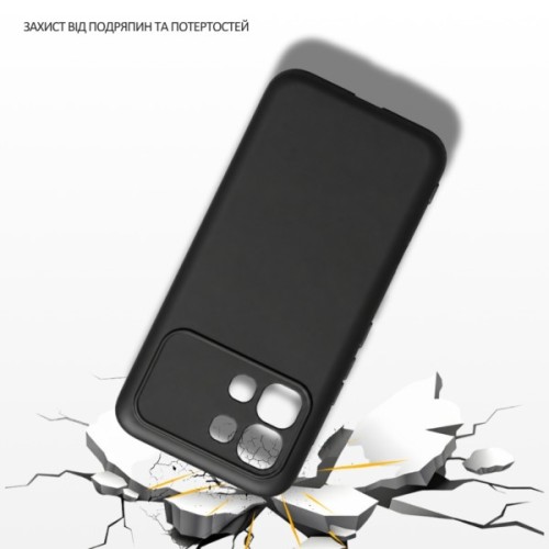 Чохол до мобільного телефона BeCover Silicone Infinix Note Edge (X6887) Black (716041)