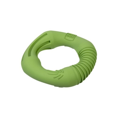 Іграшка для собак WAUDOG Fun Natural Кільце 12 см зелена (621218)