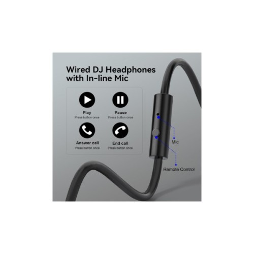 Навушники OneOdio Pro 10 3,5мм/6,35мм Black (Pro 10 Black)