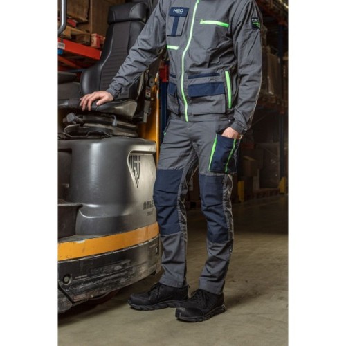 Штани робочі Neo Tools Premium, розмір XXXL(58), тканина ripstop, 210 г/м2,бавовна (81-227-XXXL)