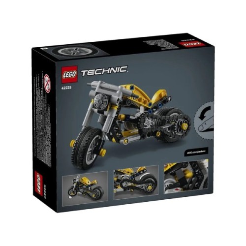 Конструктор LEGO Technic Жовтий мотоцикл (42225)