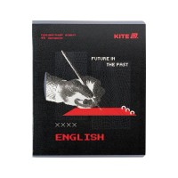 Зошит Kite предметний Techno 48 аркуші, лінія, английська мова (K25-240-8)