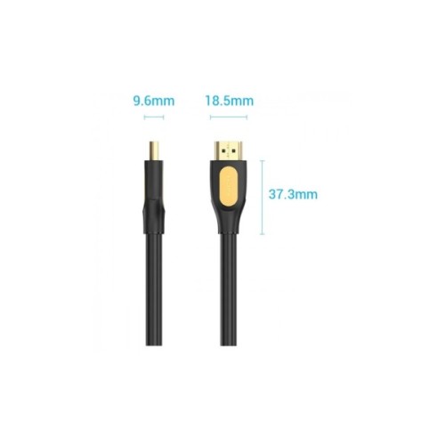 Кабель мультимедійний HDMI M to HDMI M 3.0m V2.0 4K60Hz PVC black Vention (ALIBI)