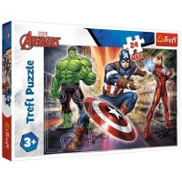 Пазл Trefl Maxi The Avengers У світі Месників 24 елемента (5900511143218)
