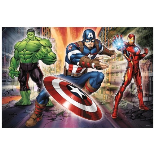 Пазл Trefl Maxi The Avengers У світі Месників 24 елемента (5900511143218)