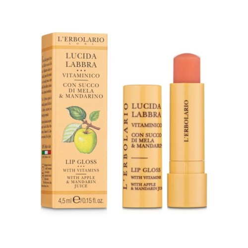 Бальзам для губ L'Erbolario Lucidalabbra Vitaminico вітамінний блиск 4.5 мл (8022328101391)