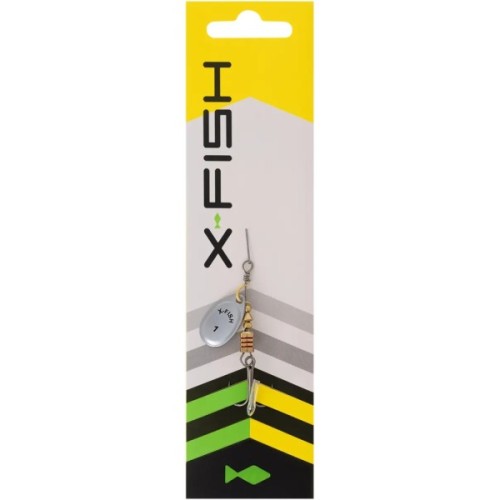 Блешня X-Fish Stark 2.5g 1 Silver (1917.05.69)