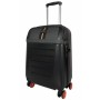 Валіза Semi Line 20" (S) Black/Orange Line (T5734-1) (DAS303800)