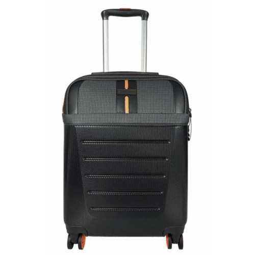 Валіза Semi Line 20" (S) Black/Orange Line (T5734-1) (DAS303800)