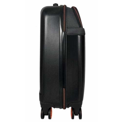 Валіза Semi Line 20" (S) Black/Orange Line (T5734-1) (DAS303800)