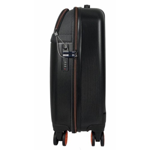 Валіза Semi Line 20" (S) Black/Orange Line (T5734-1) (DAS303800)