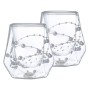 Набір склянок Vittora Ранкова окраса 200 мл білий 2 шт (VT-6109-200)