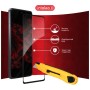 Скло захисне Intaleo Full Glue ESD Moto G77 Black (1283126636905)