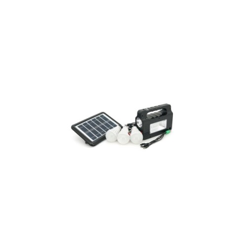 Ліхтар Voltronic Переносной фонарь EP-0138 + Solar, Функции: PowerBank, FM радіо, USB/TF, (EP-0138)