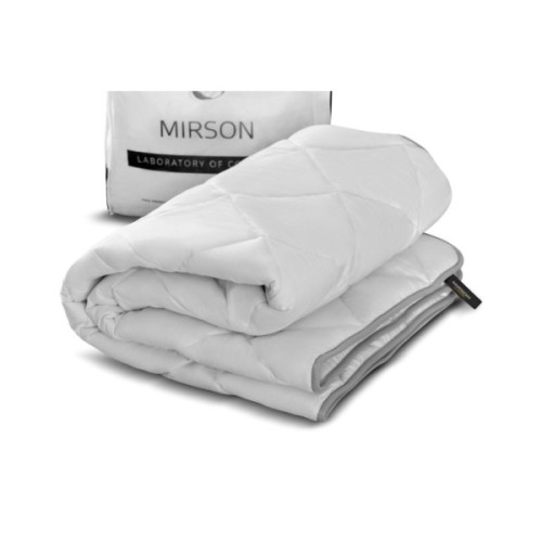 Ковдра MirSon бамбукове Bamboo Royal Pearl 0406 зима 200х220 см (2200000036407)
